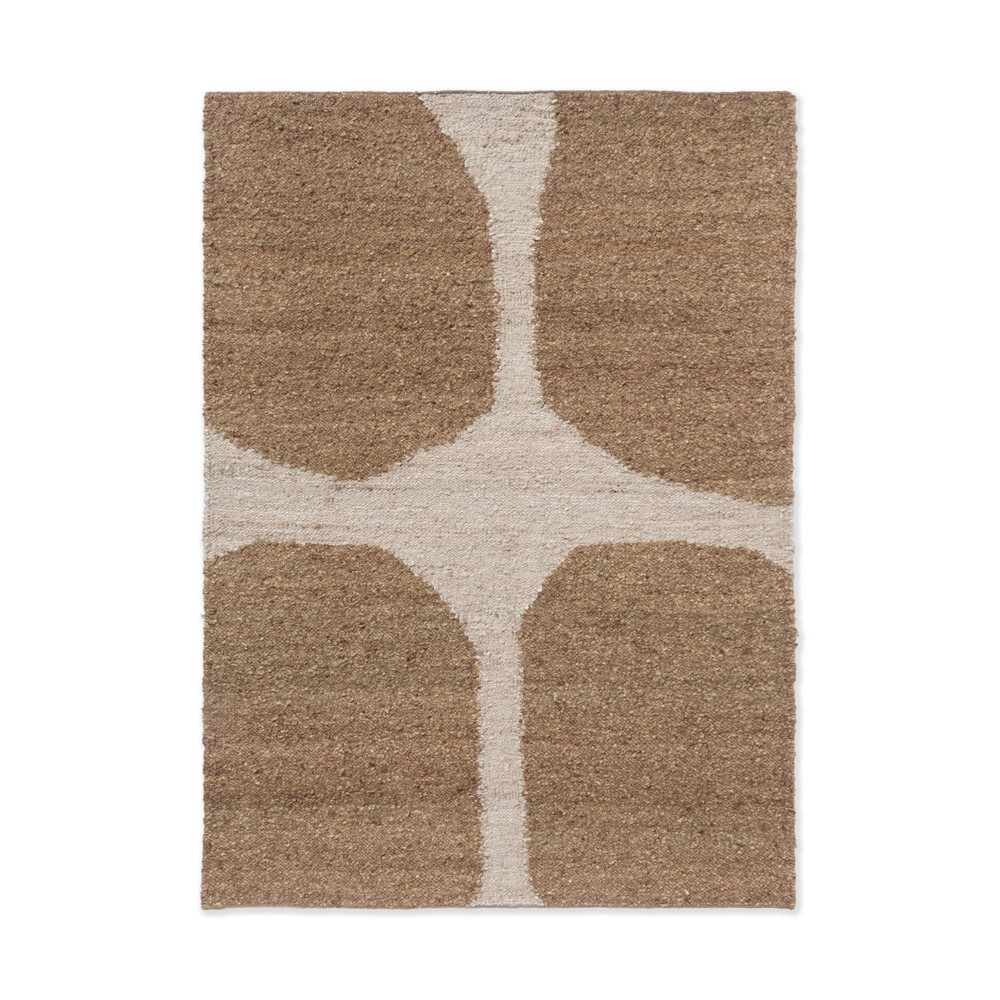 Craft Fundament Flatweave Rugs 149311 by Brink and Campman in Caramel